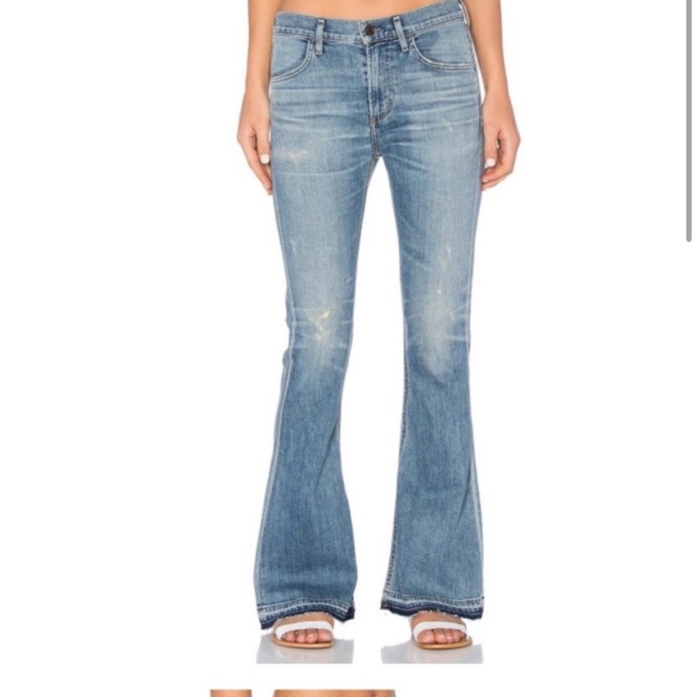 Citizens Of Humanity Drew Flip Flop Jeans